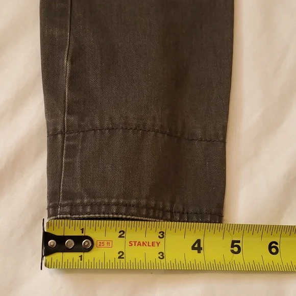 J. Crew Jacket cinch waist olive green color size xs - Picture 10 of 11